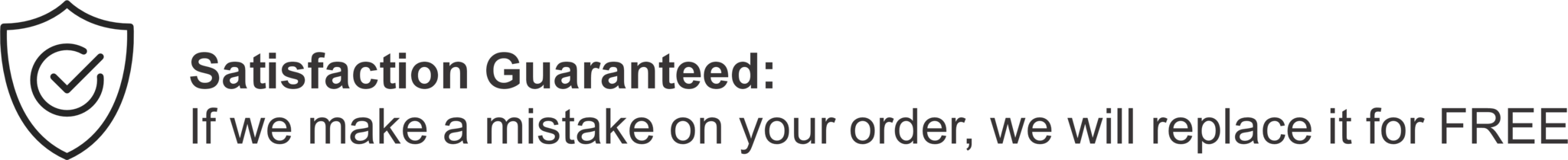 Satisfaction Guarantee by The Tee Spot | Branded Merch Solutions