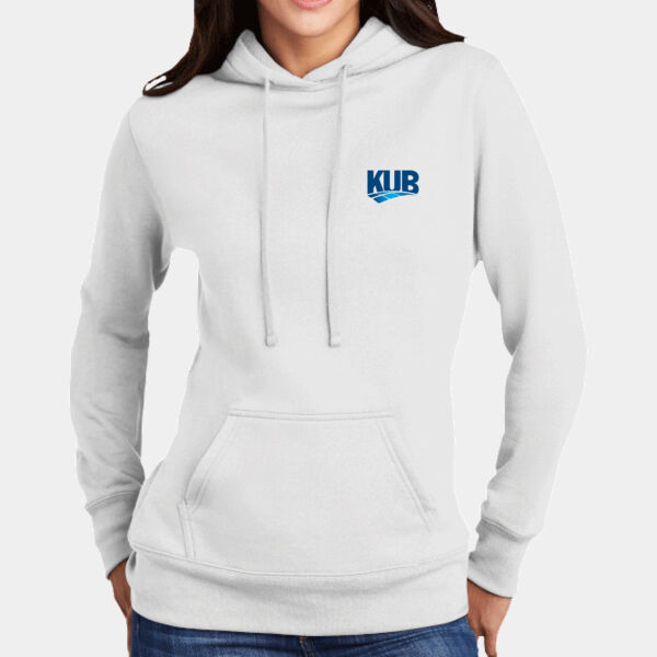 KUB  - Ladies Core Fleece Pullover Hooded Sweatshirt Thumbnail