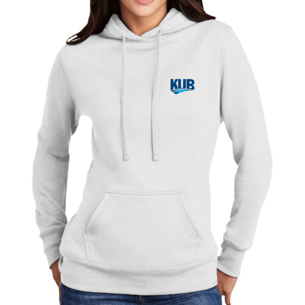 KUB  - Ladies Core Fleece Pullover Hooded Sweatshirt Thumbnail