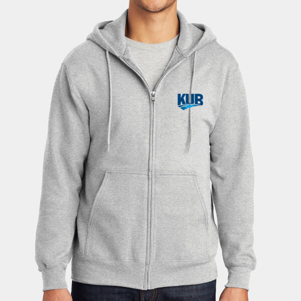KUB  - Essential Fleece Full Zip Hooded Sweatshirt Thumbnail