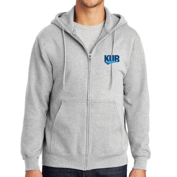KUB  - Essential Fleece Full Zip Hooded Sweatshirt Thumbnail