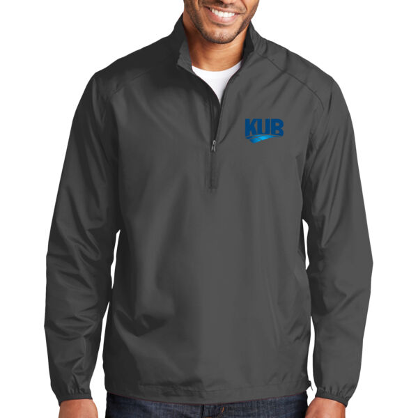 KUB Embroidered  - Zephyr 1/2 Zip Pullover Thumbnail