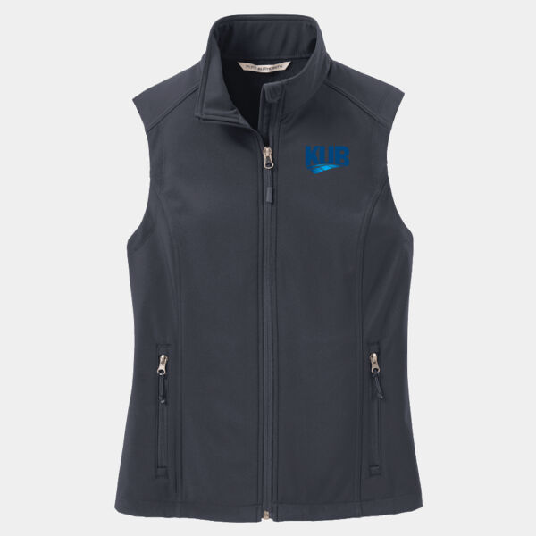 KUB Embroidered  - Ladies Core Soft Shell Vest Thumbnail