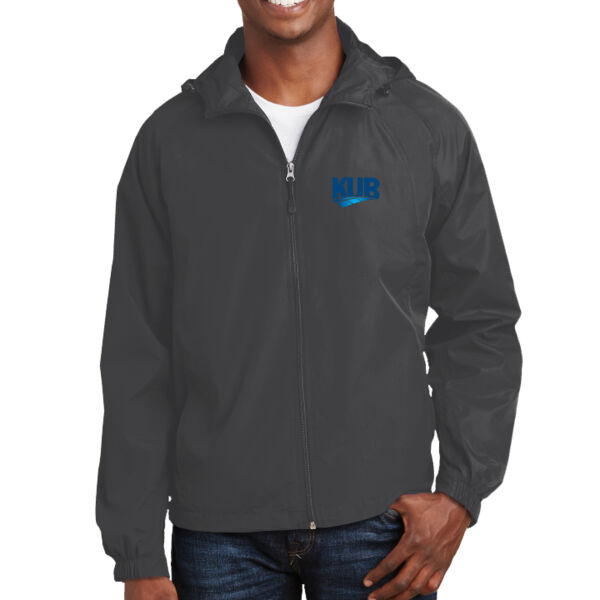 KUB Embroidered  - Hooded Raglan Jacket Thumbnail