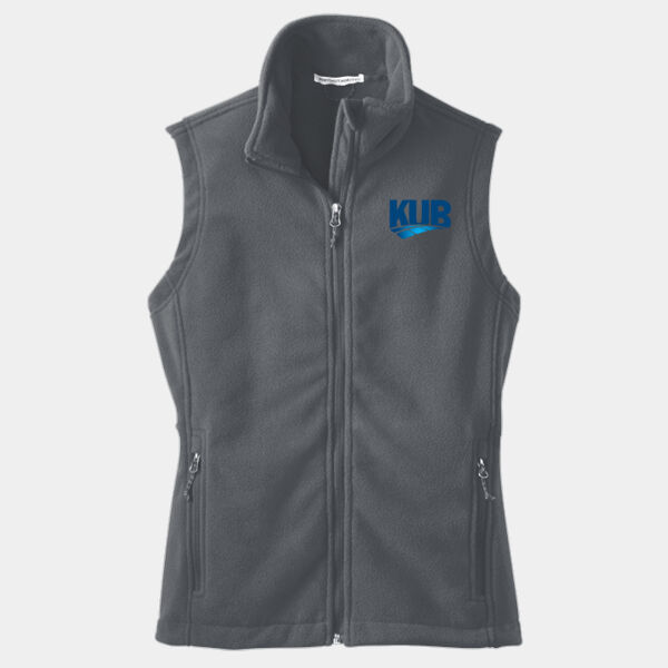 KUB Embroidered  - Ladies Value Fleece Vest Thumbnail
