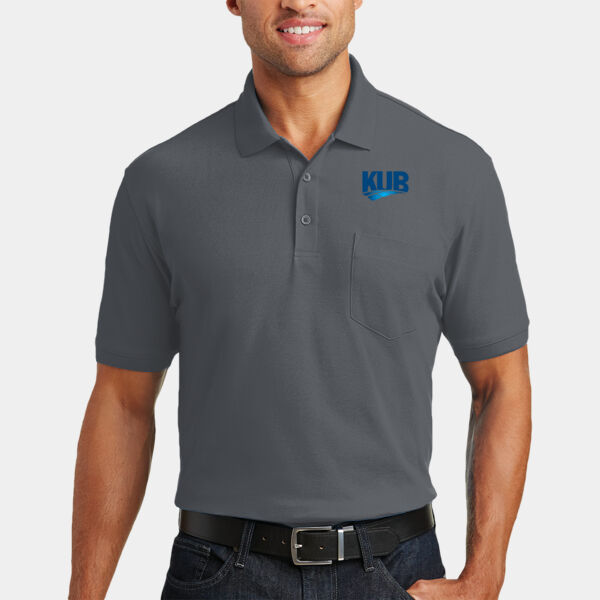 KUB Embroidered - Core Classic Pique Pocket Polo Thumbnail