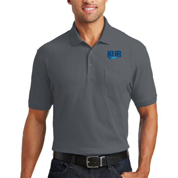 KUB Embroidered - Core Classic Pique Pocket Polo Thumbnail