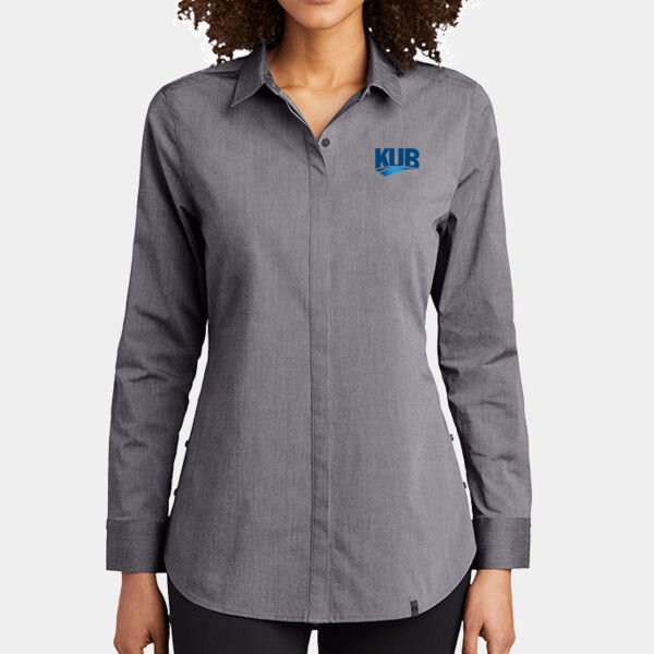 KUB Embroidered - Ladies Commuter Woven Tunic Thumbnail