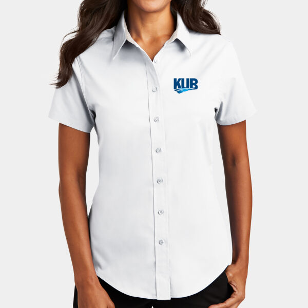 KUB Embroidered - Ladies Short Sleeve Easy Care Shirt Thumbnail