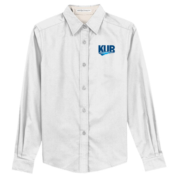 KUB Embroidered - Ladies Long Sleeve Easy Care Shirt Thumbnail