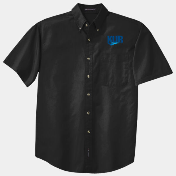 KUB Embroidered - Short Sleeve Twill Shirt Thumbnail