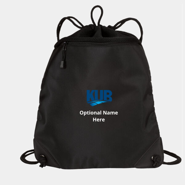 KUB Personalized - Cinch Pack with Mesh Trim Thumbnail