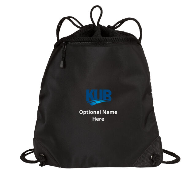 KUB Personalized - Cinch Pack with Mesh Trim Thumbnail
