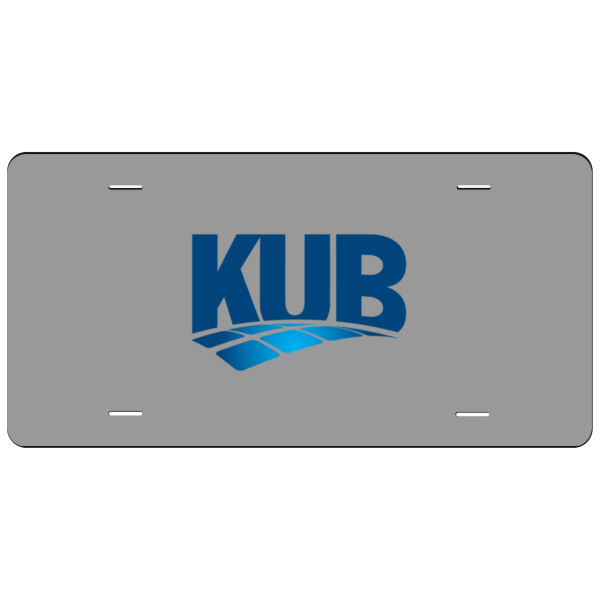 KUB - Aluminum Full Color Printed License Plate Thumbnail