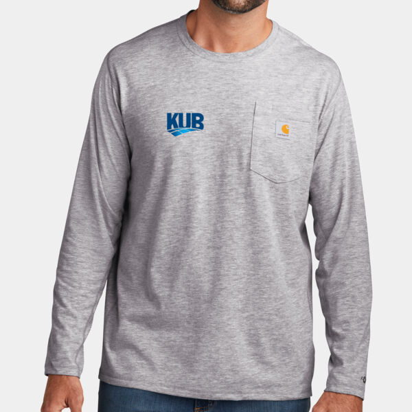 KUB  - Force ® Long Sleeve Pocket T Shirt Thumbnail