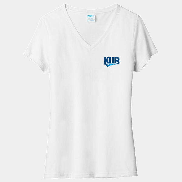KUB   - Ladies Tri Blend V Neck Tee Thumbnail