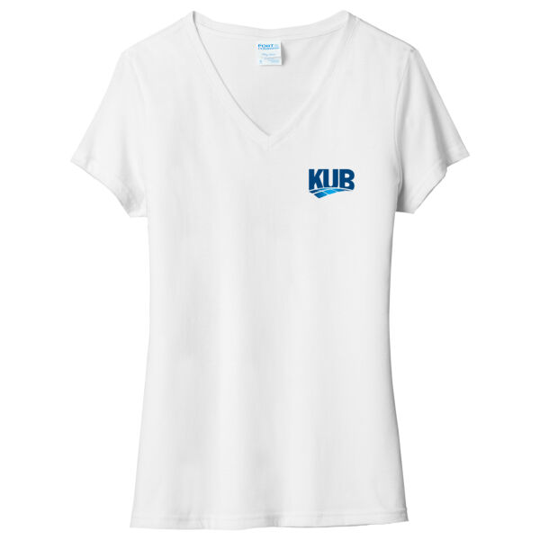 KUB   - Ladies Tri Blend V Neck Tee Thumbnail
