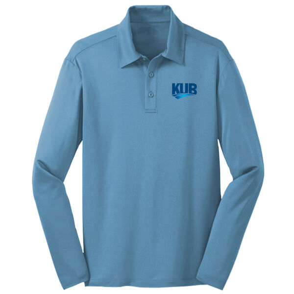 KUB Embroidered - Silk Touch™ Performance Long Sleeve Polo Thumbnail
