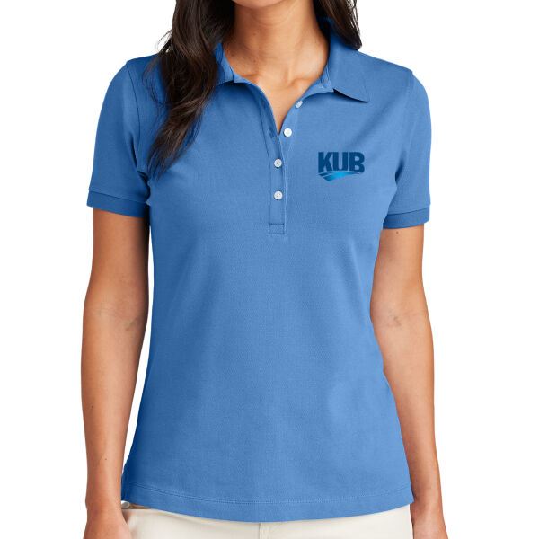 KUB Embroidered - Women's Pima Cotton Pique Polo Thumbnail