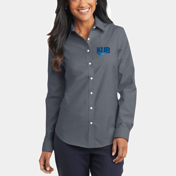 KUB Embroidered - Ladies SuperPro Oxford Shirt Thumbnail