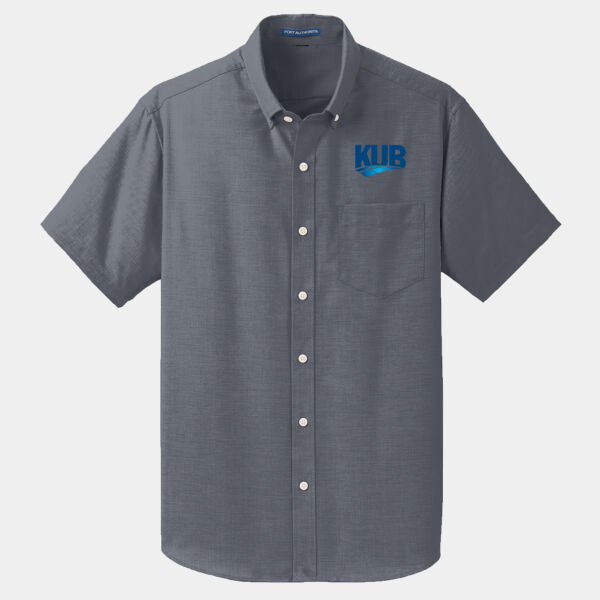 KUB Embroidered - Short Sleeve SuperPro ™ Oxford Shirt Thumbnail