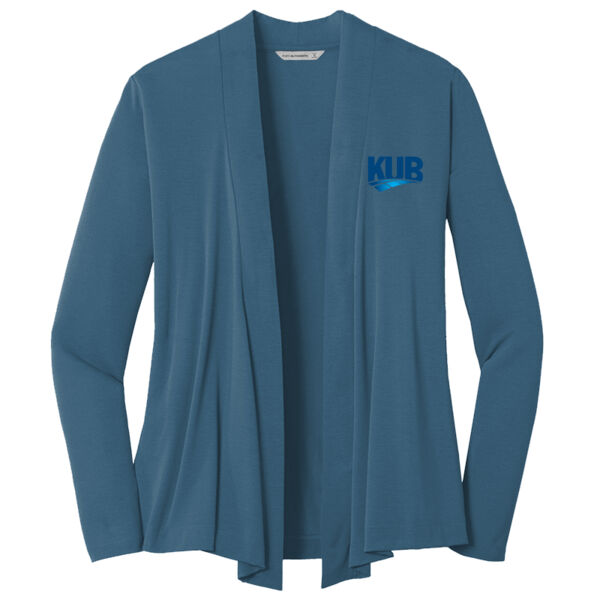 KUB Embroidered - Ladies Concept Open Cardigan Thumbnail
