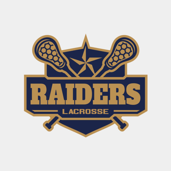 Raiders Lacrosse Logo Template Thumbnail