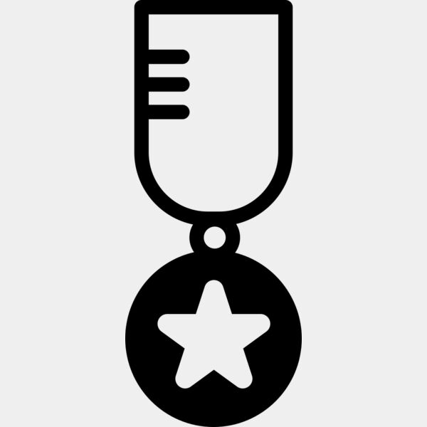 Military Medal Outline Thumbnail