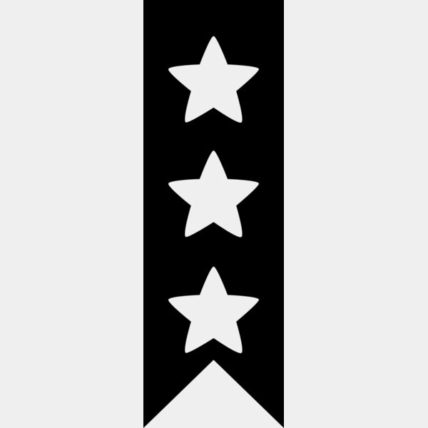Three Star Ribbon Thumbnail