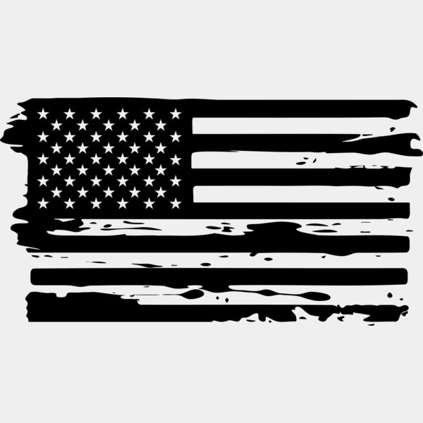 Grunge American Flag 2 Thumbnail