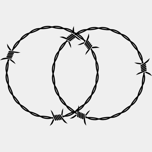 Double Barbed Wire Ring Thumbnail