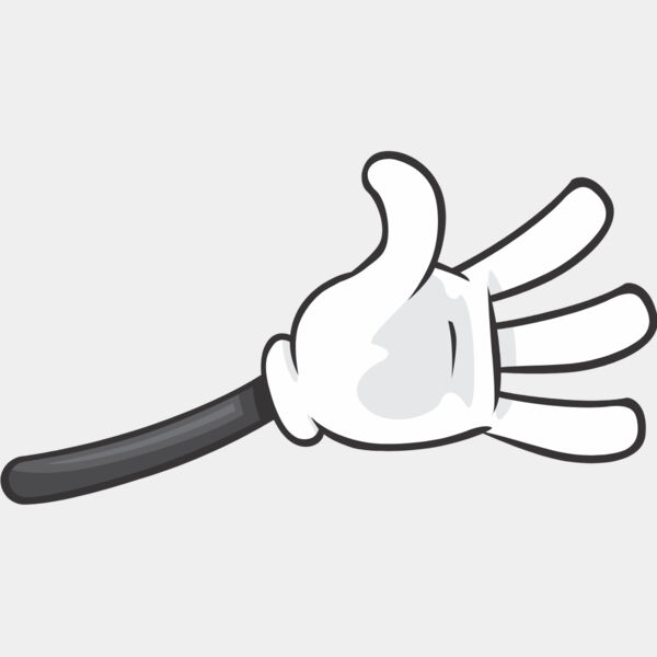 Cartoon Hand Reaching 1 Thumbnail