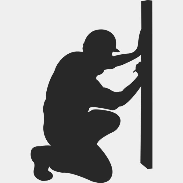 Construction Worker Silhouette 8 Thumbnail