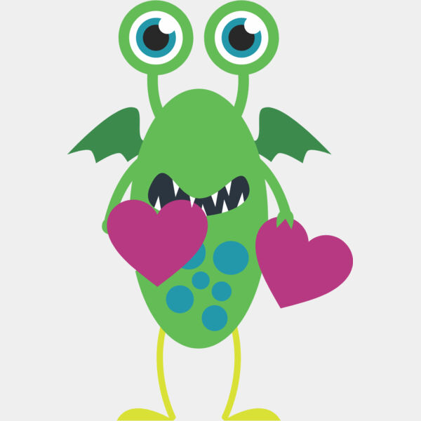 Cute Monster Heart 8 Thumbnail