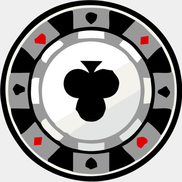 Club Poker Chip 1 Thumbnail