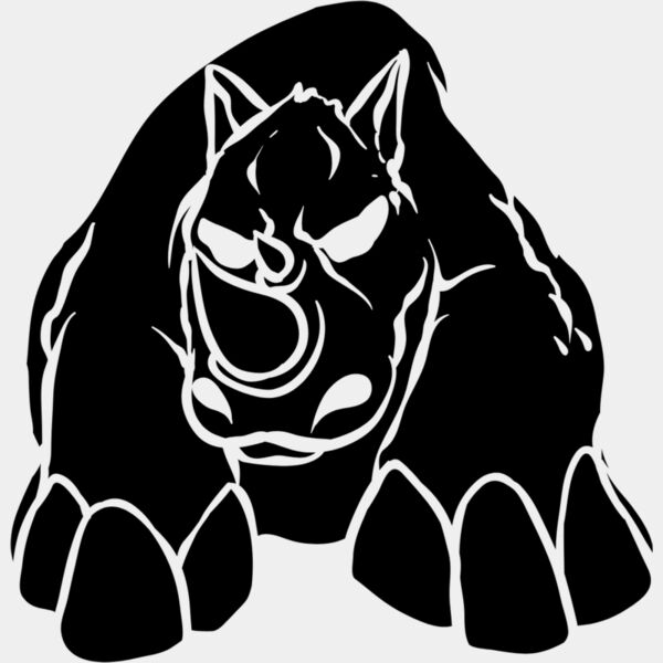 Rhino Black Mascot 1 Thumbnail