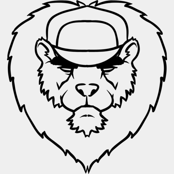 Lion White Mascot 2 Thumbnail