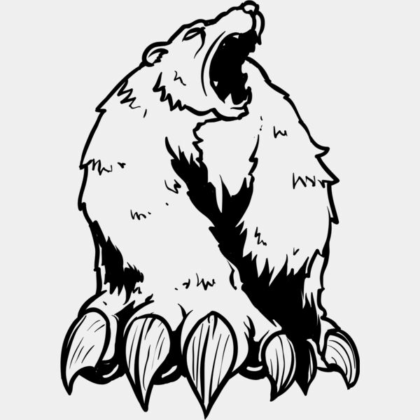 Bear White Mascot 1 Thumbnail