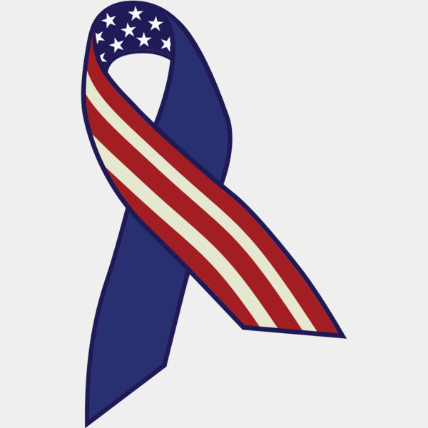USA America Awareness Ribbon 2 Thumbnail