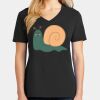 Ladies Core Cotton V-Neck Tee Thumbnail