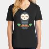 Ladies Core Cotton V-Neck Tee Thumbnail