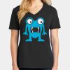 Ladies Core Cotton V-Neck Tee Thumbnail